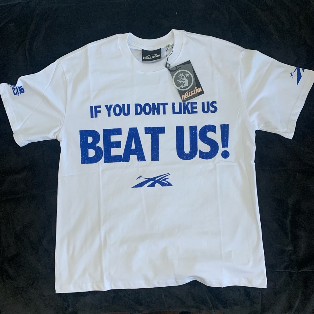 Hellstar Don’t Like Us Beat Us T-shirt